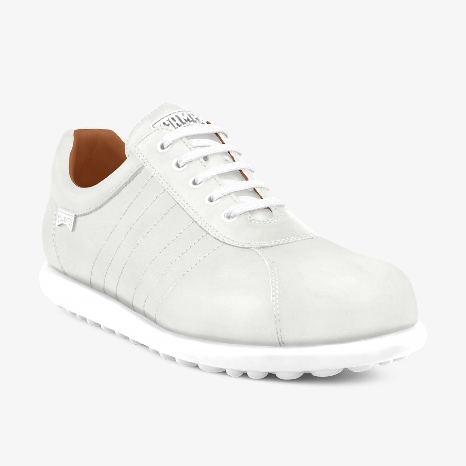 Camper Pelotas White/Silver - Camper Women's Sneakers ||7194-SAOZP||